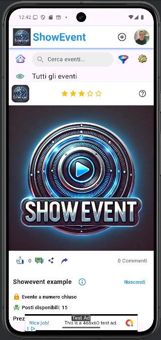 Panoramica ShowEvent